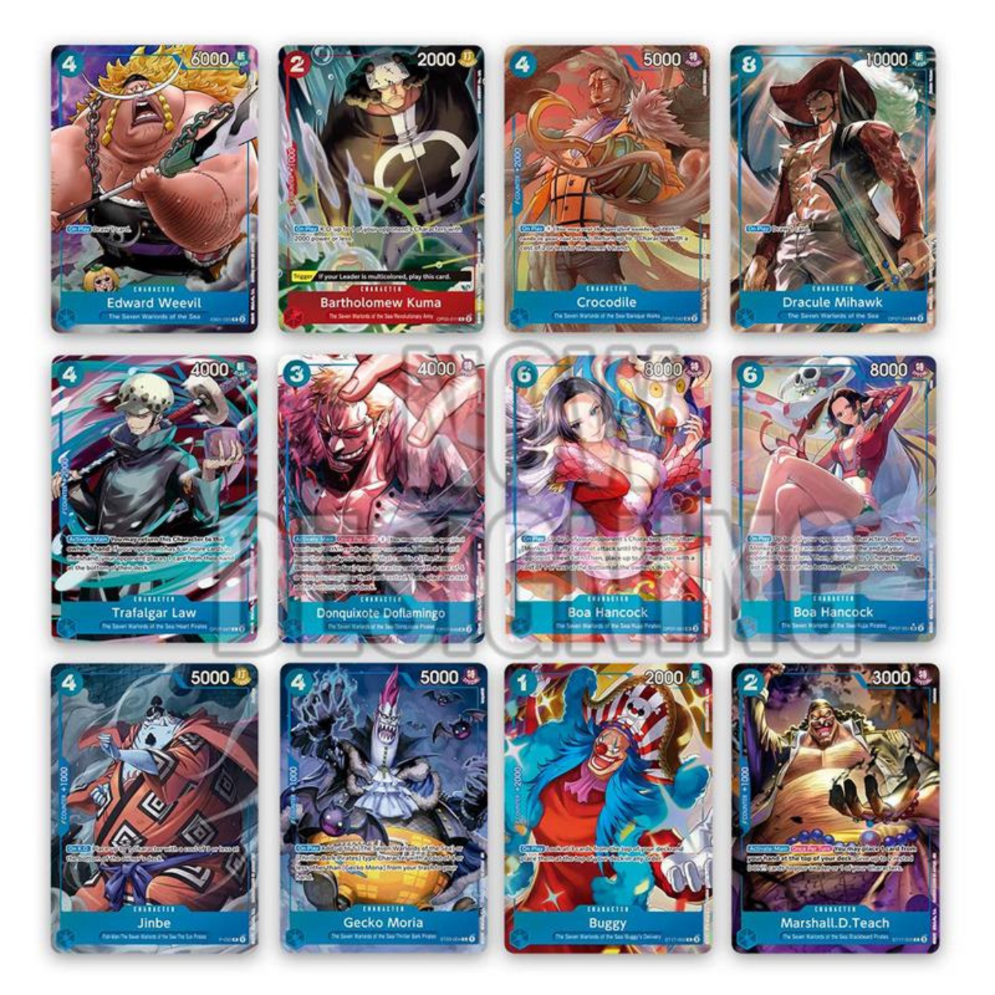 One Piece Card Game – Seven Warlords of the Sea Binder Set