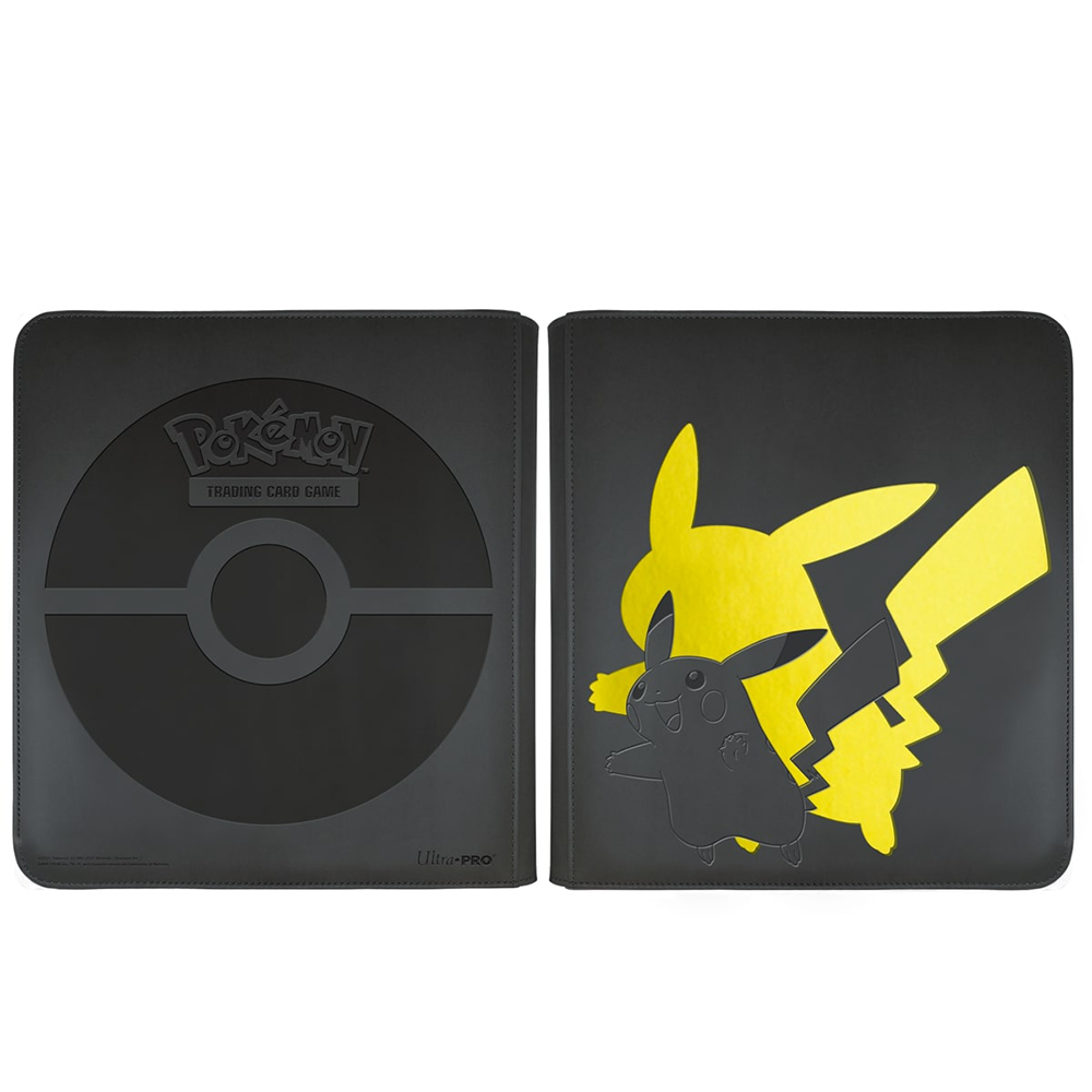 Ultra PRO Elite Series: Pikachu 12-Pocket Zippered PRO-Binder for Pokemon