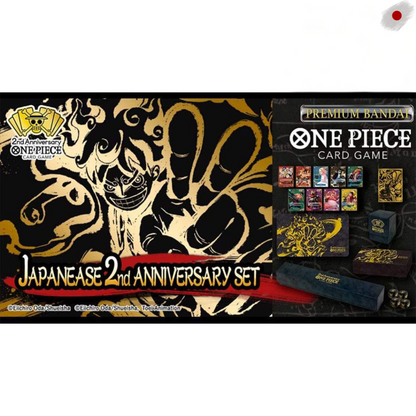 Premium One Piece Card Game Japanese 2nd Anniversary Set