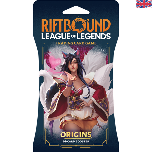Riftbound League of Legends Origins Sleeved Booster Pack