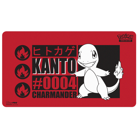 Ultra PRO Charmander Playmat – Kanto Edition (Neu 2025!)