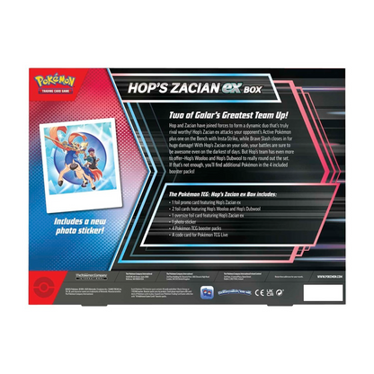 Pokemon Hop’s Zacian ex Box – Englisch
