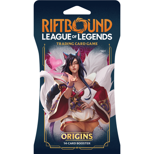 Riftbound League of Legends Origins Sleeved Booster Pack